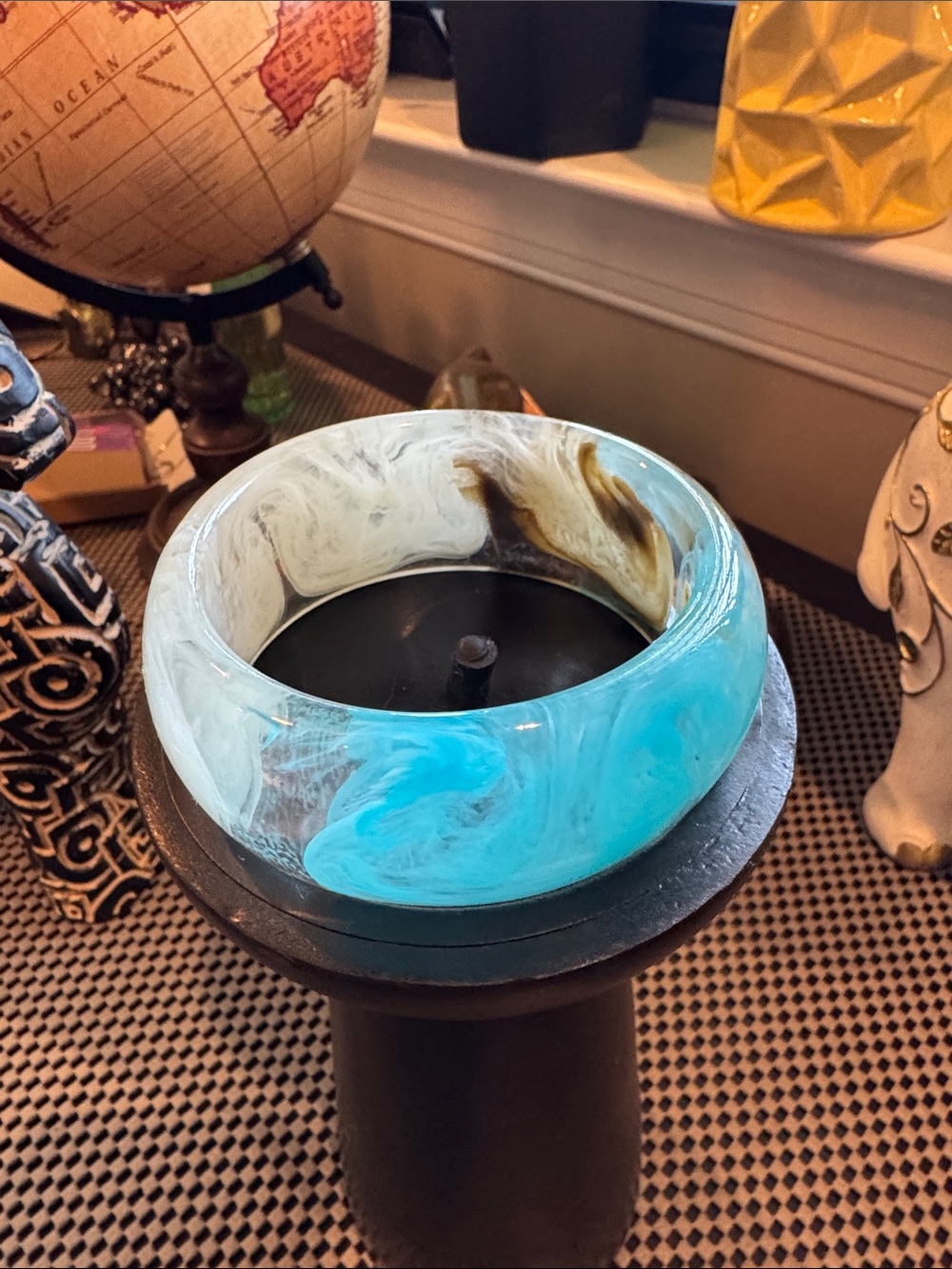 Aqua Swirl women’s bangle. Express brand